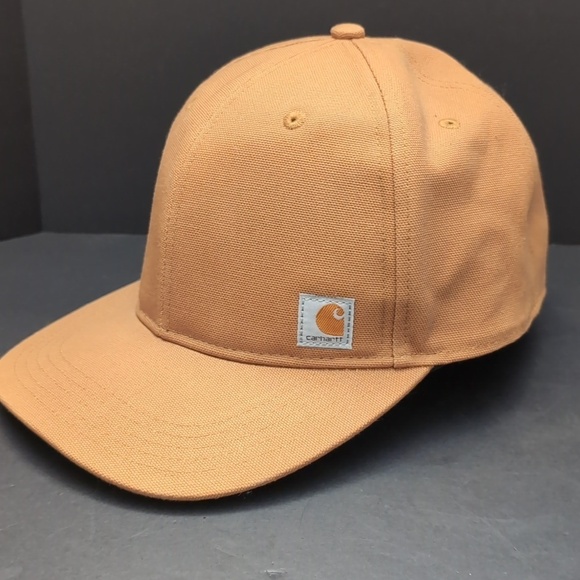 Carhartt Other - Carhartt Men's Flat Brim Ashland Cap 100% Firm Hand Cotton Duck Cap.